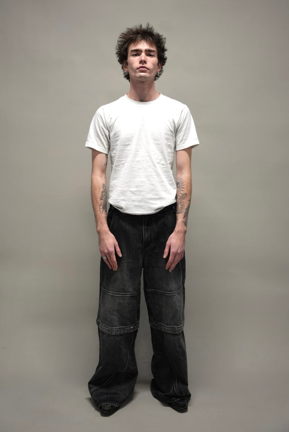 Transverse Baggy Denim